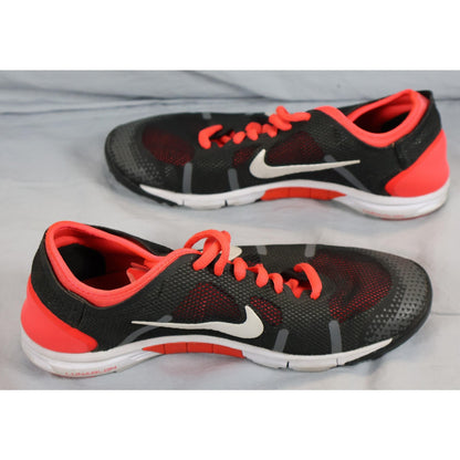 Nike Running Shoes Womens Size 7 Black Red White Lunarlon Training Lightweight