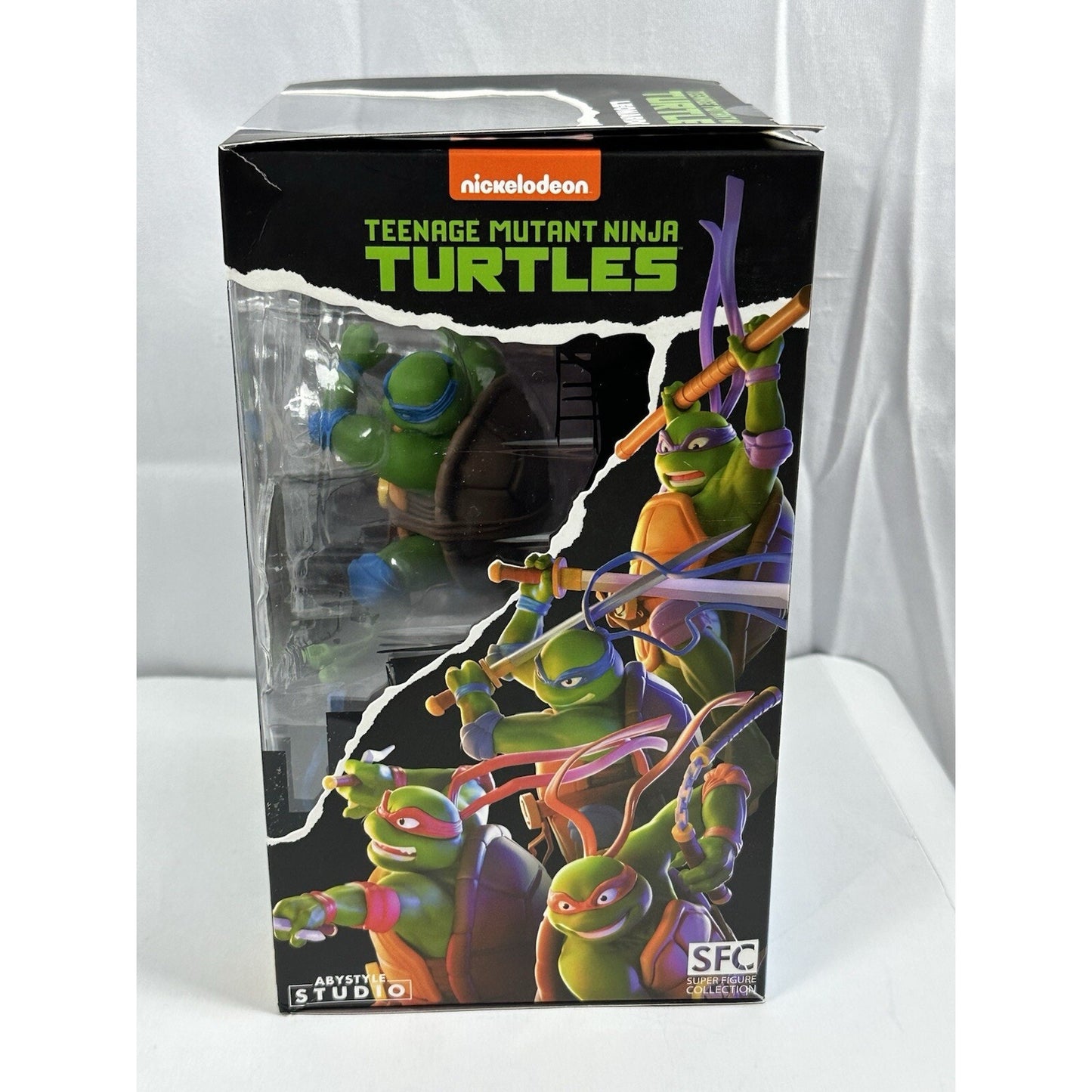 TMNT Leonardo 8.2" SFC Figure ABYstyle Studio 2024 – Official PVC Statue NIB