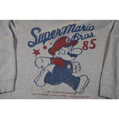 Super Mario Bros 85 Sweatshirt Mens XL Nintendo Crewneck Pullover Gamer Retro