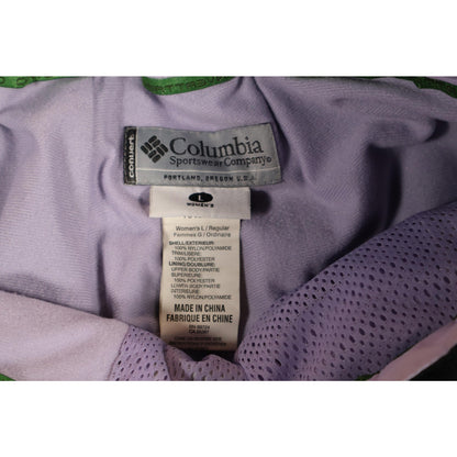 Columbia Convert Snow Pants Womens Large Black Waterproof Breathable Fabric Ski