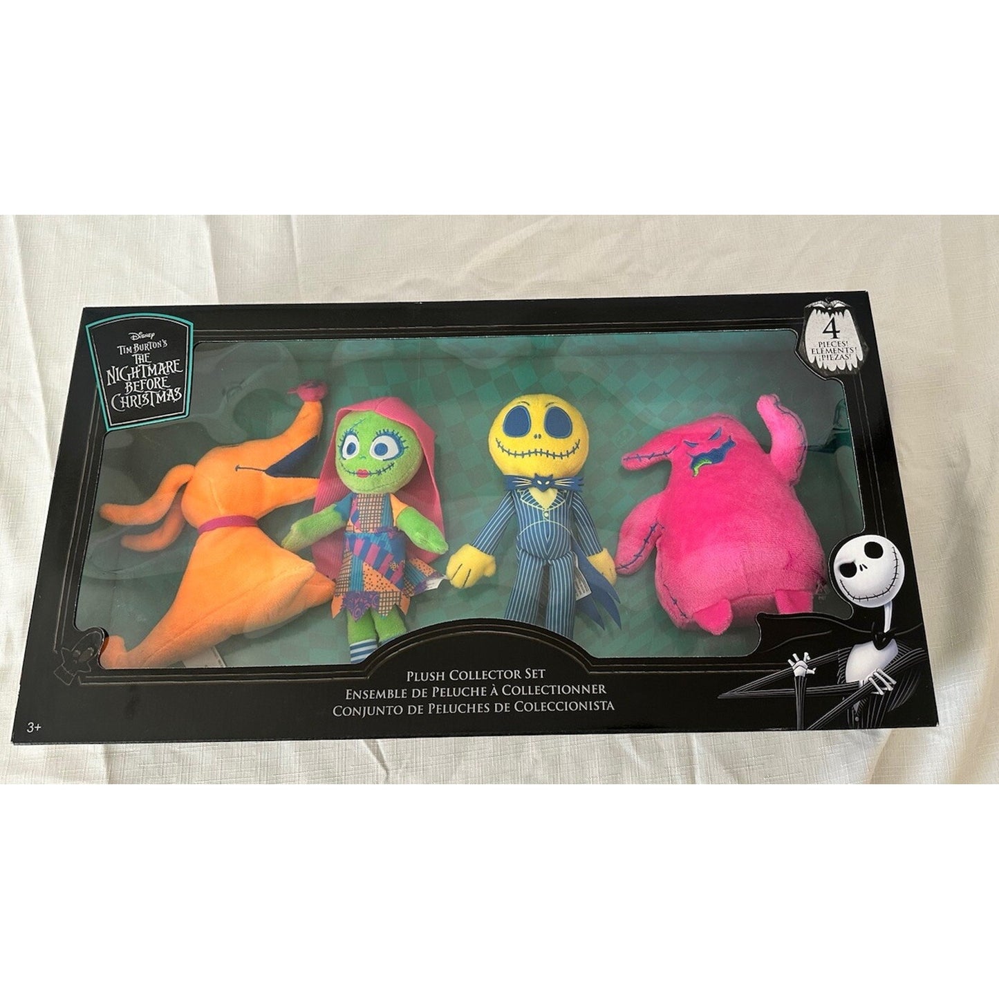 Disney Nightmare Before Christmas Plush Set - NEW
