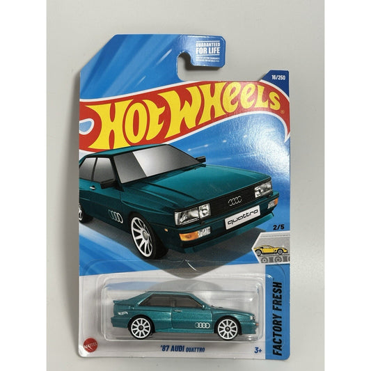 Hot Wheels '87 Audi Quattro - Mainline 2025 - New!