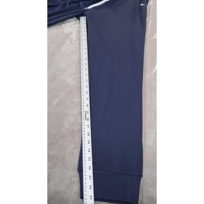Tommy Bahama Pants Mens XL Navy Blue Lounge Joggers Drawstring Polyester Blend