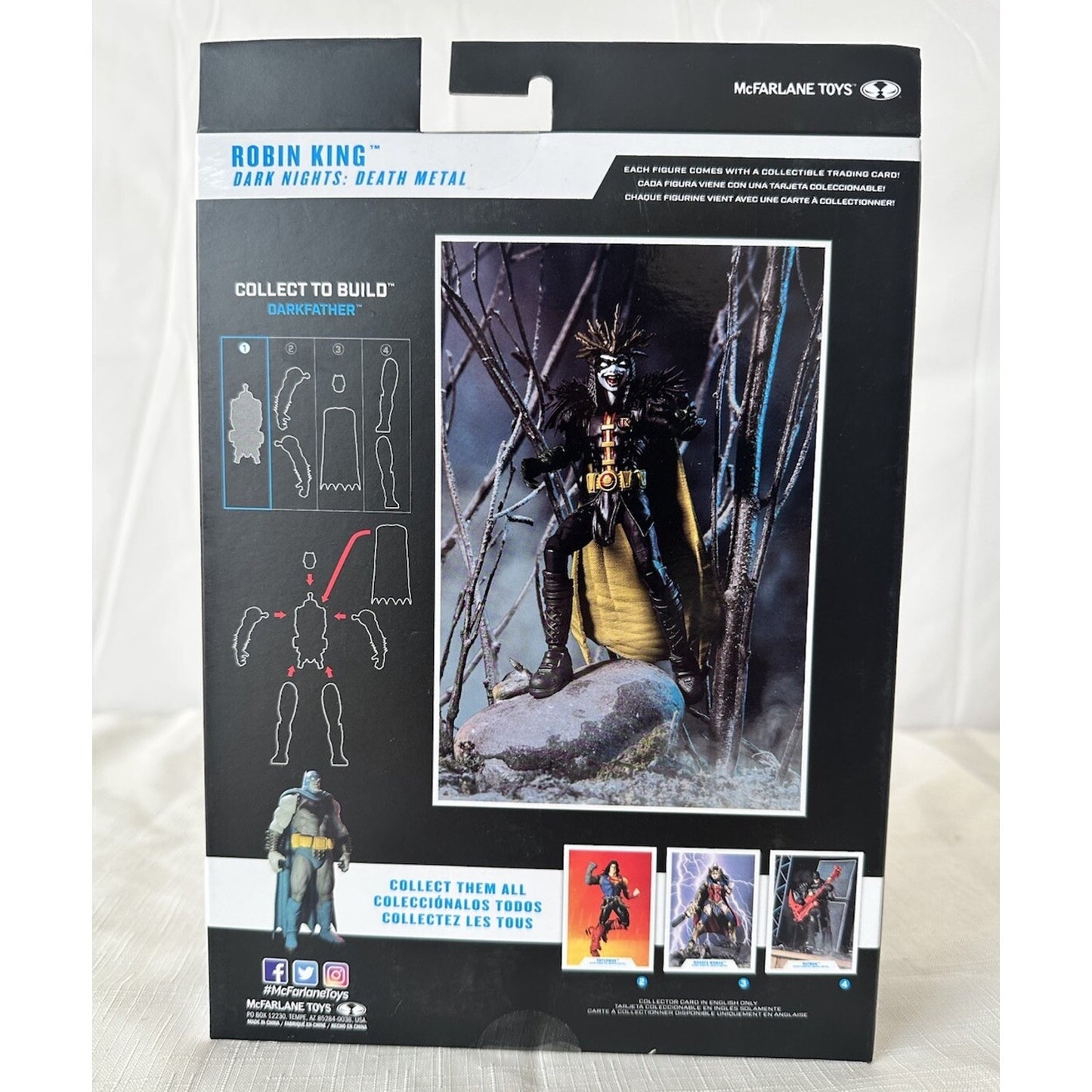 McFarlane DC Multiverse Death Metal Robin King BAF Dark Father Action Figure New