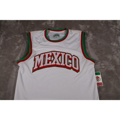 Mexico Basketball Jersey Mens Medium Liberty MEX Flag Shirt NBA Basketball