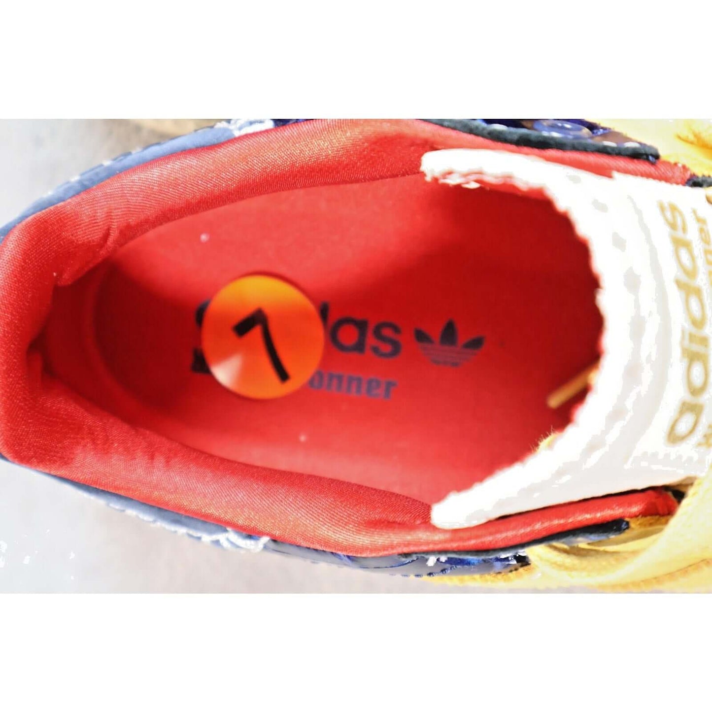 Adidas Wales Bonner Samba Suede Shoes Mens Size 7 Yellow Navy Gum Collab IH8407