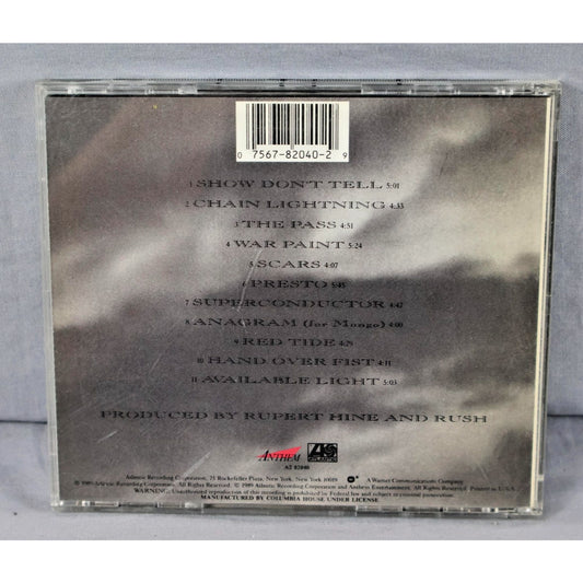 Rush Presto CD 1989 Album Progressive Rock Classic Rupert Hine Anthem Atlantic