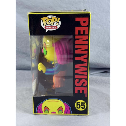 Pennywise #55 from IT (Blacklight) Entertainment Earth Exclusive Funko Pop!
