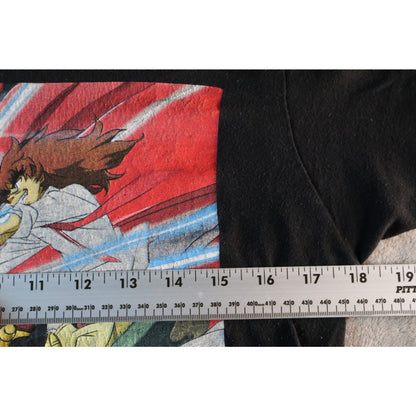 Cannon Busters Shirt Mens Small Anime Graphic Tee Netflix Cartoon Comic Book Ser