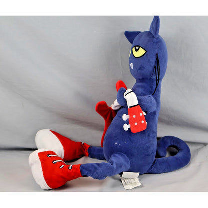 Pete the Cat Plush Doll Guitar Red Shoes 16" MerryMakers Stuffed Animal 2010