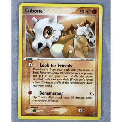Cubone 51/109 Pokemon - Team Rocket Returns MP