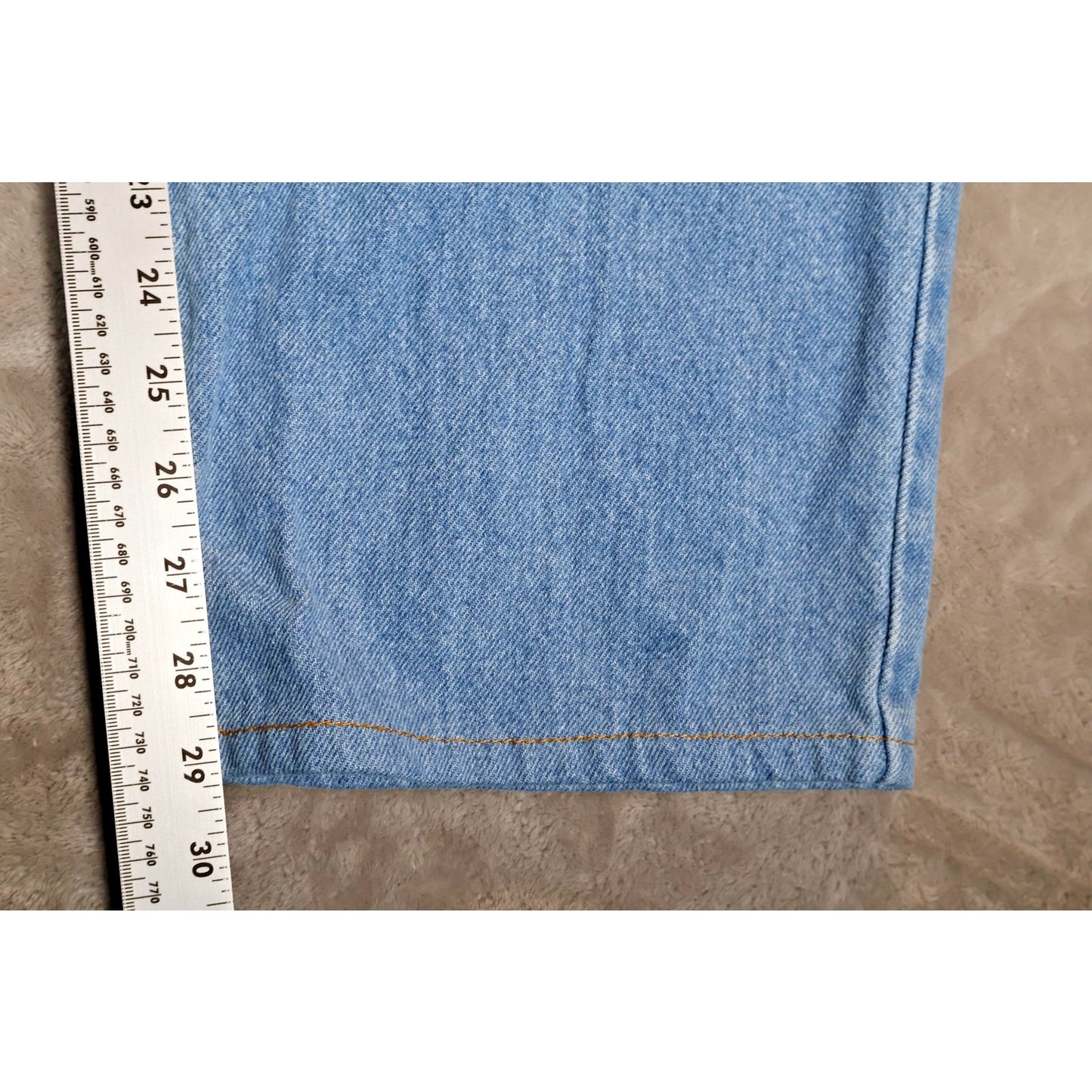 LL Bean Jeans Mens 40x34 Blue Relaxed Fit Denim Pants Straight Leg Classic