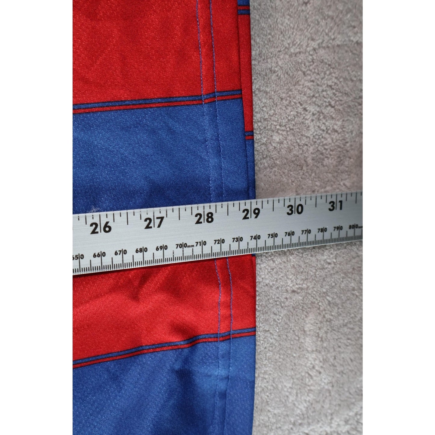 FC Barcelona Jersey Mens XL Red Blue La Liga Soccer UNICEF LFP Patch Home