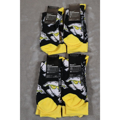 Friends TV Show Socks Mens Size 10-13 Crew Turkey Sunglasses Novelty Gift Set 4