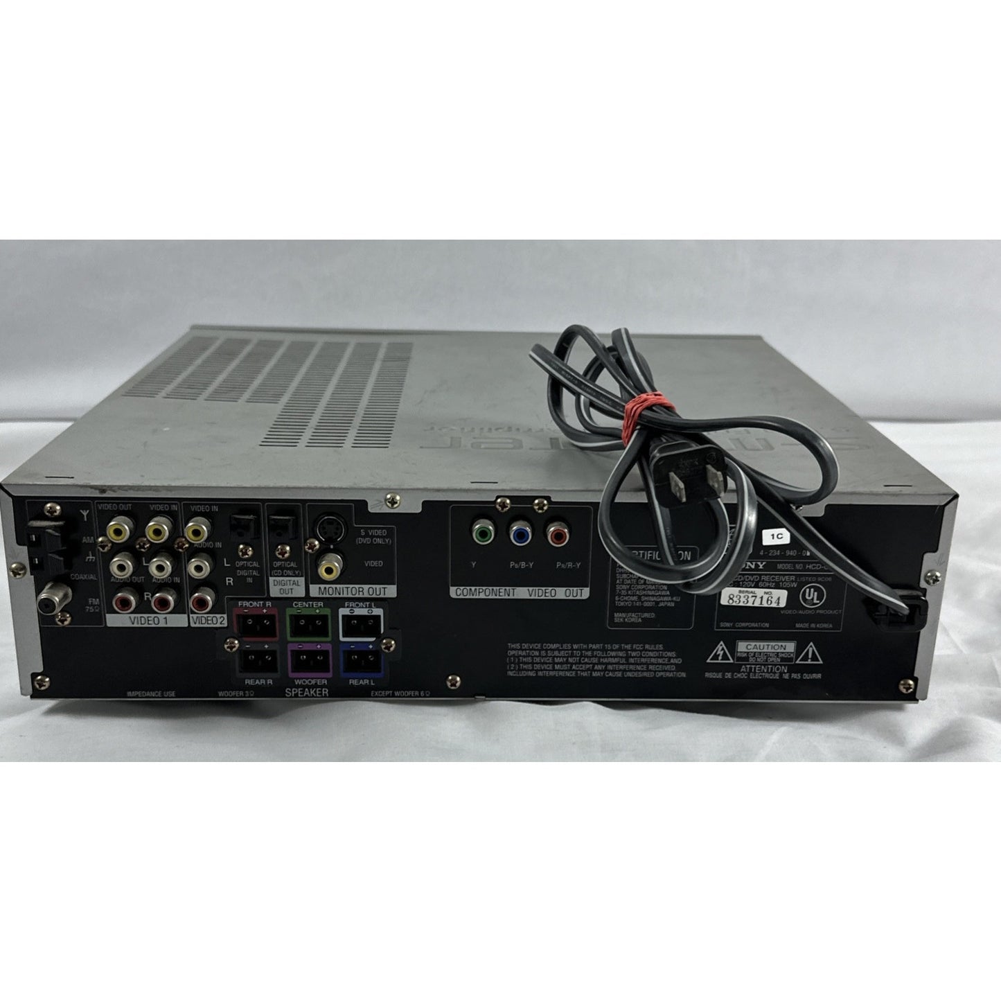SONY DAV-S500 5.1ch 280w Compact Player Receiver (Untested)