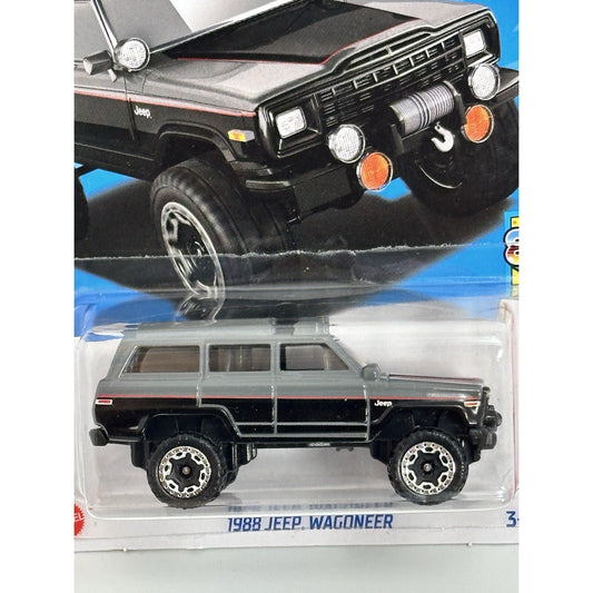 Hot Wheels - 2023 HW: The '80s 5/10 1988 Jeep Wagoneer 52/250 (BBHKG86)