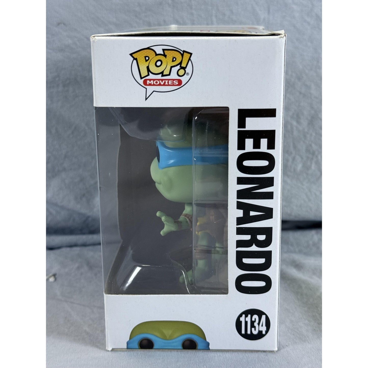 Funko Pop Movies TMNT Leonardo #1134 Nickelodeon Vinyl Figure New in Box 2021