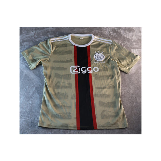 Ajax Amsterdam Shirt Mens XL Daily Paper Ziggo Soccer Jersey 3 Stars Football