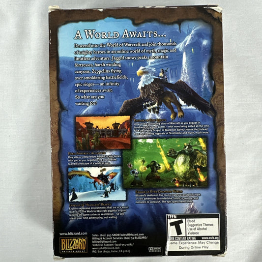 World of Warcraft (PC/Mac, 2004) - Classic MMORPG