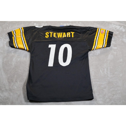 Vintage Pittsburgh Steelers Jersey Youth 10-12 NFL Football Kordell Stewart 90s