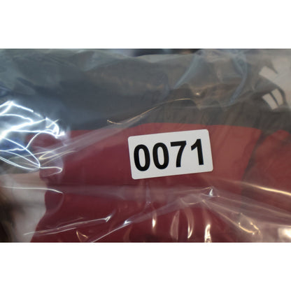 Kho Betta Shirt Mens Medium Red Black Graphic Japanese Button Up Anime Ninja