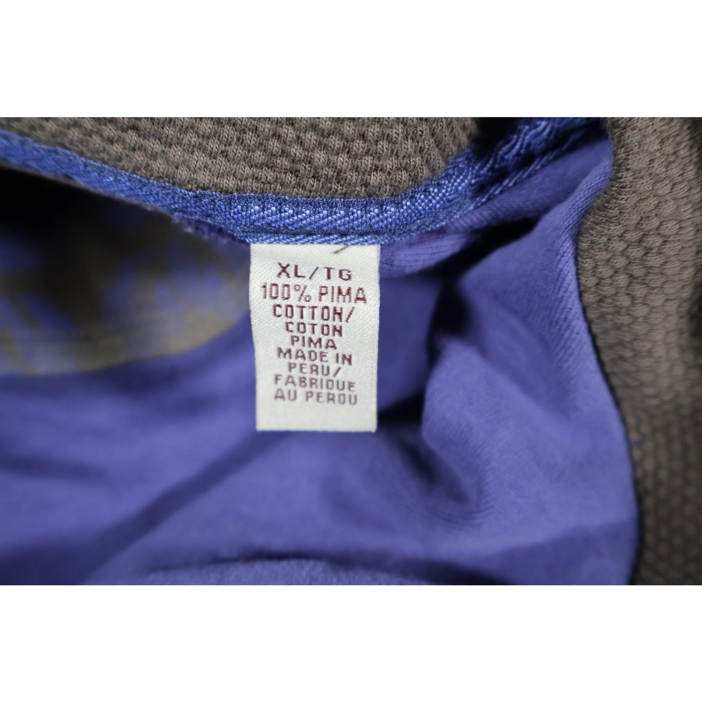 Tommy Bahama Sweater Mens XL Half Zip Pullover Pima Cotton Marlin Quarter Zip