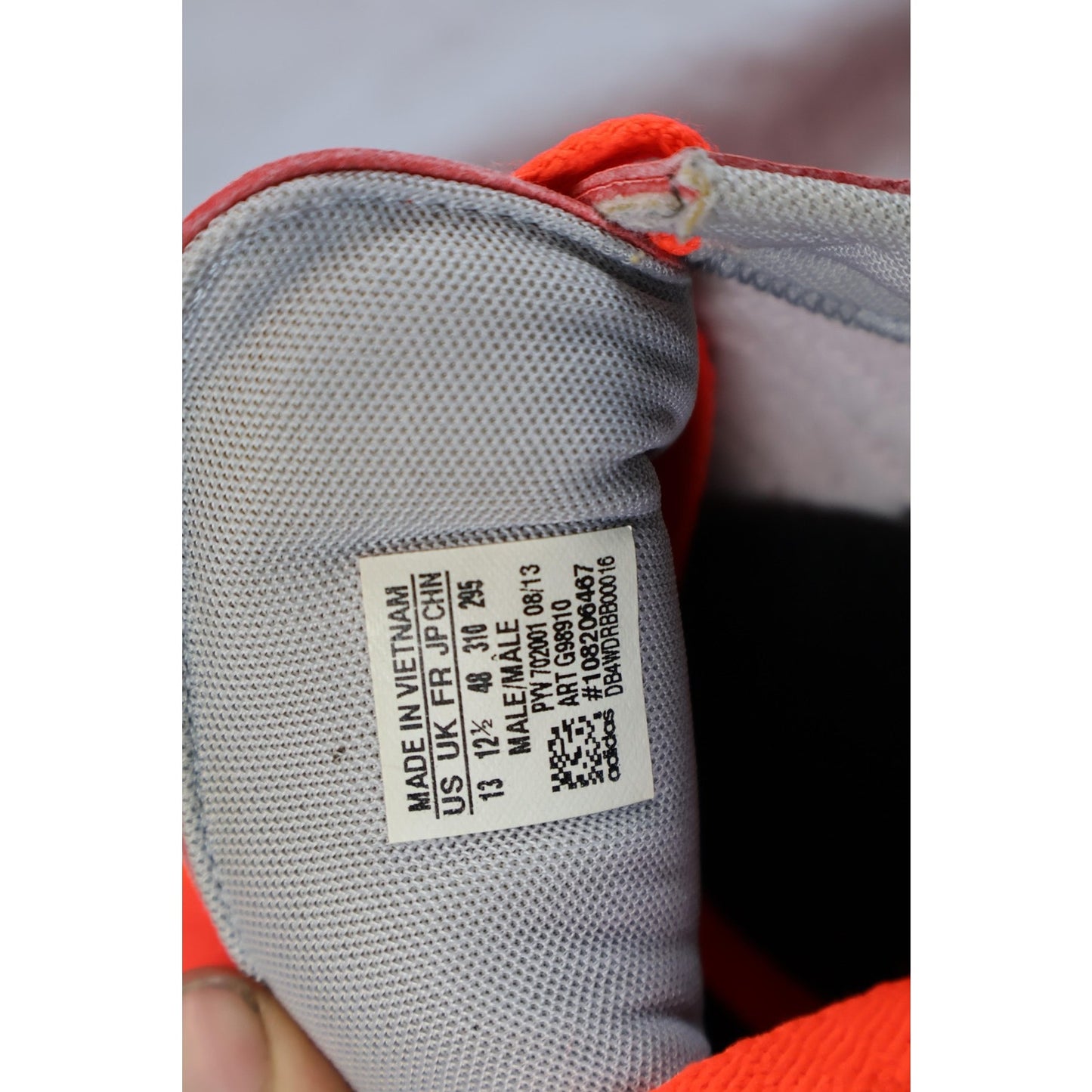 Adidas Samoa Shoes Mens Size 13 Orange White Black Retro Sneakers G99010 Classic