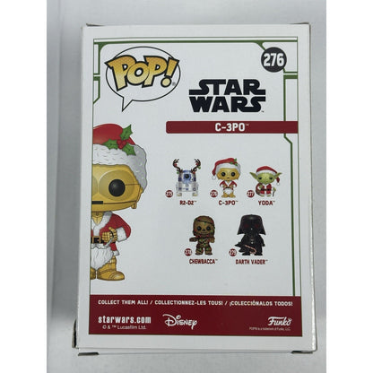Funko POP Star Wars Holiday C-3PO Santa R2D2 Antlers Lot New