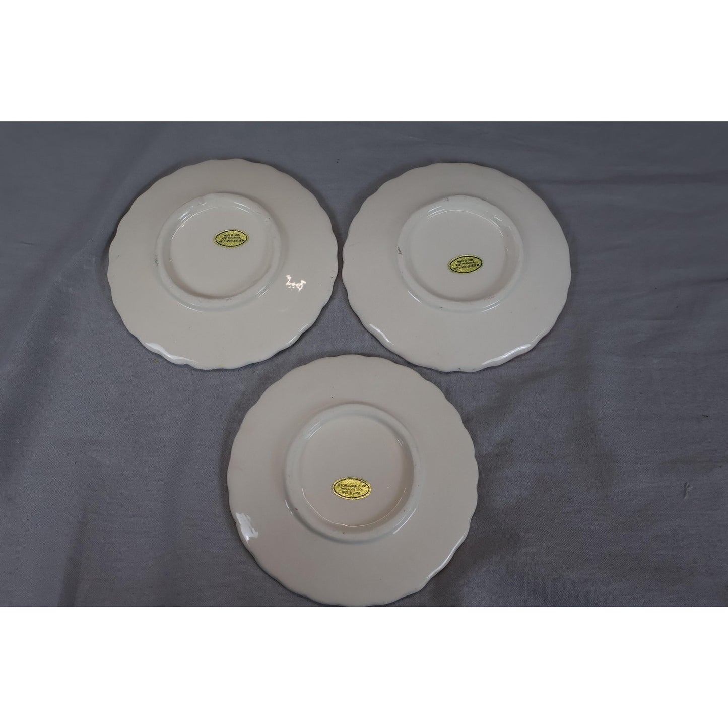 Vintage Fitz & Floyd Bunny Rabbit Tea Set Plates Cups Creamer Sugar Japan Easter