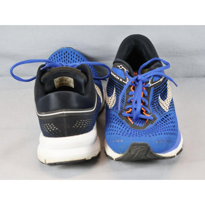 Brooks Launch 5 Shoes Mens Size 9 Blue Black White Lightweight Running Sneakers