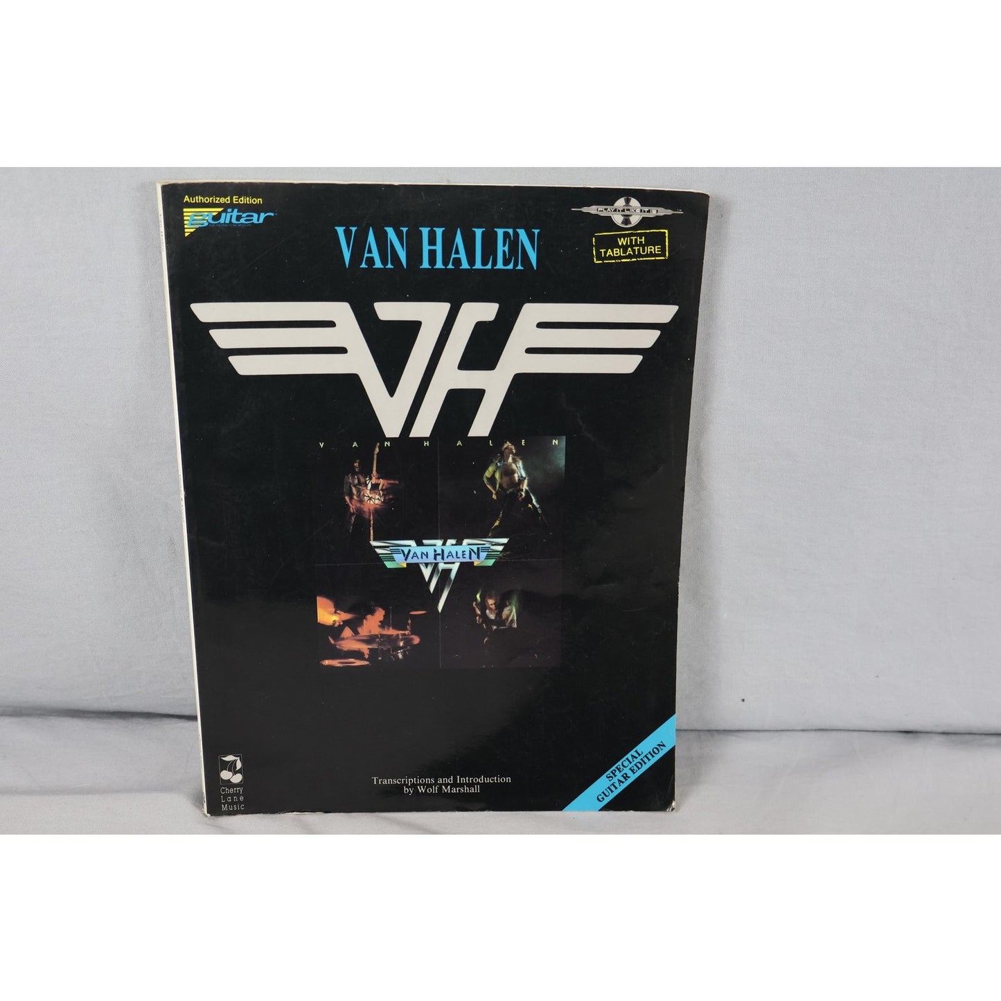 Vintage Van Halen Guitar Songbook Tab Wolf Marshall Cherry Lane 1990 Special