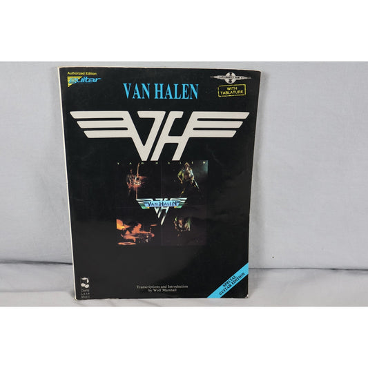 Vintage Van Halen Guitar Songbook Tab Wolf Marshall Cherry Lane 1990 Special