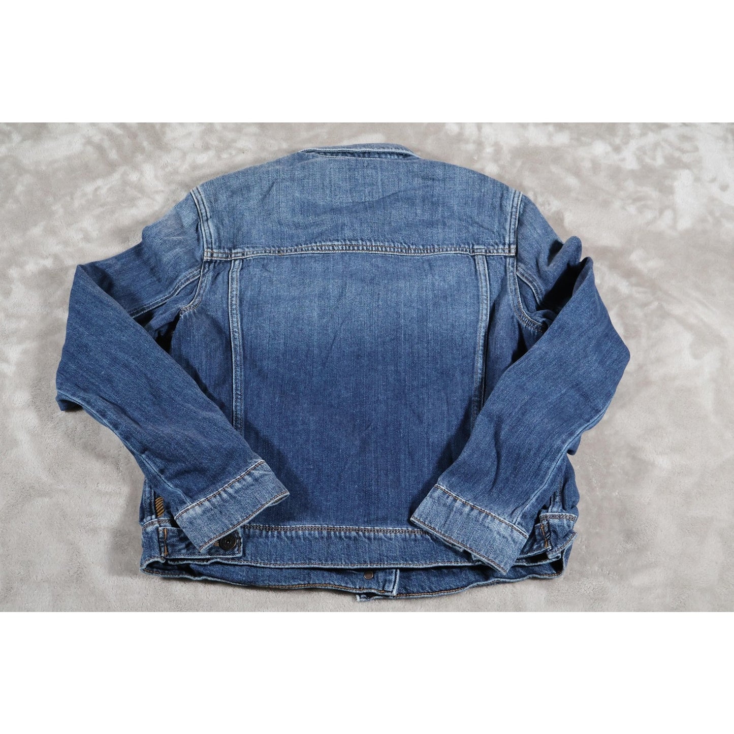 Paige Denim Jacket Womens Medium Trucker Classic Button Up Jean Vintage Style