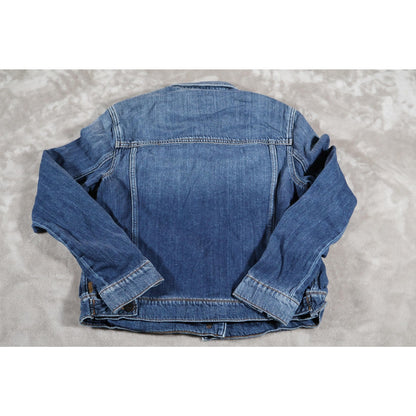 Paige Denim Jacket Womens Medium Trucker Classic Button Up Jean Vintage Style