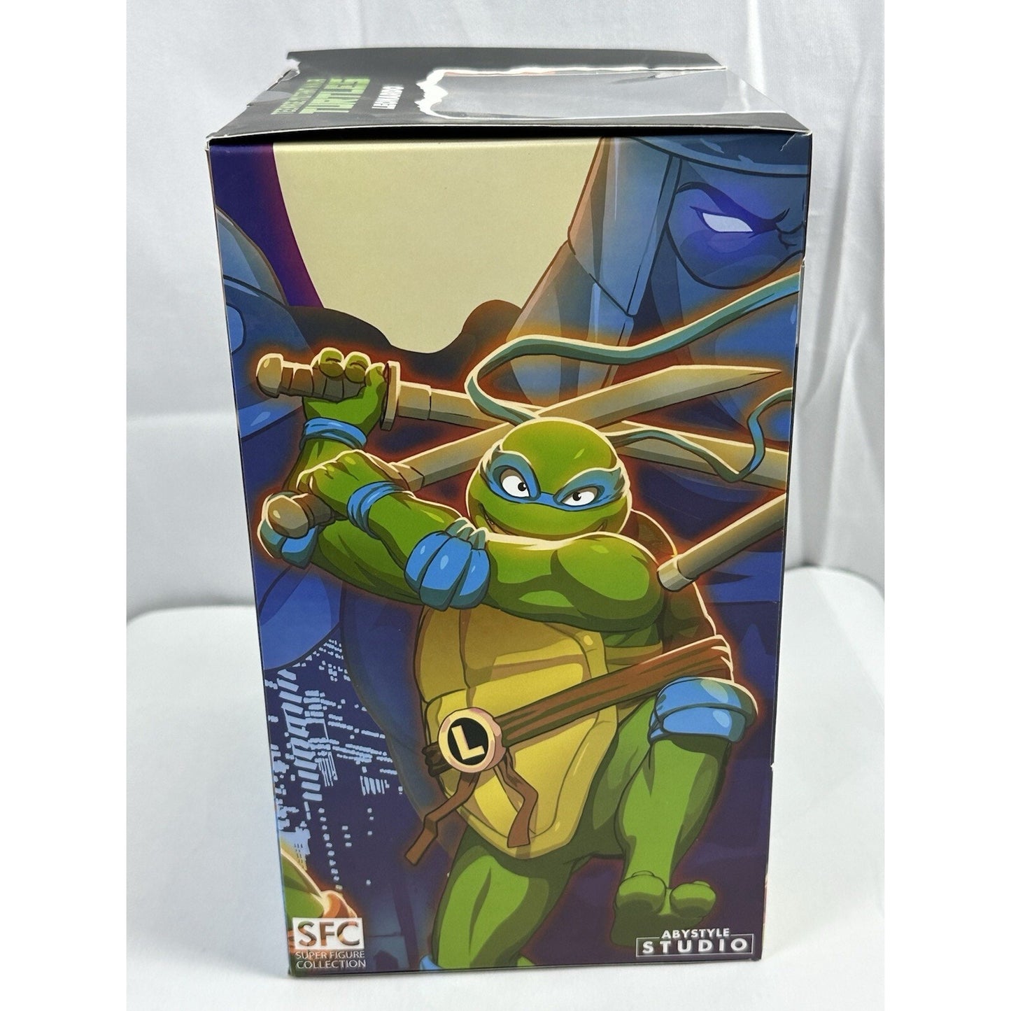 TMNT Leonardo 8.2" SFC Figure ABYstyle Studio 2024 – Official PVC Statue NIB