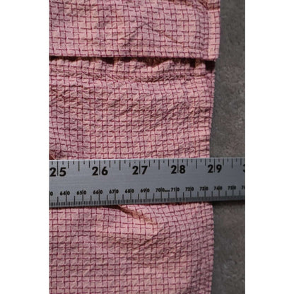 Tommy Bahama Shirt Mens Medium Button Up Long Sleeve Check Dress Silk Blend