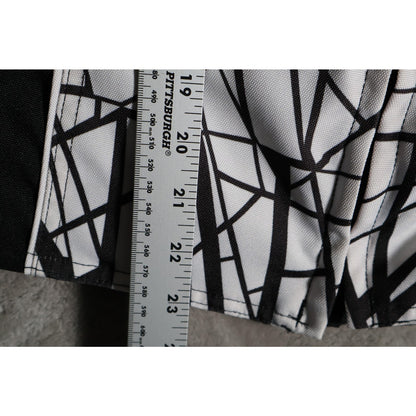 Shift Envy Motorcycle Jacket Womens Small Black White Graphic Protective Mesh