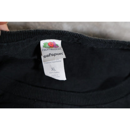 Marvel Comics Shirt Mens XL Black Earths Mightiest Heroes Retro Superhero Tee