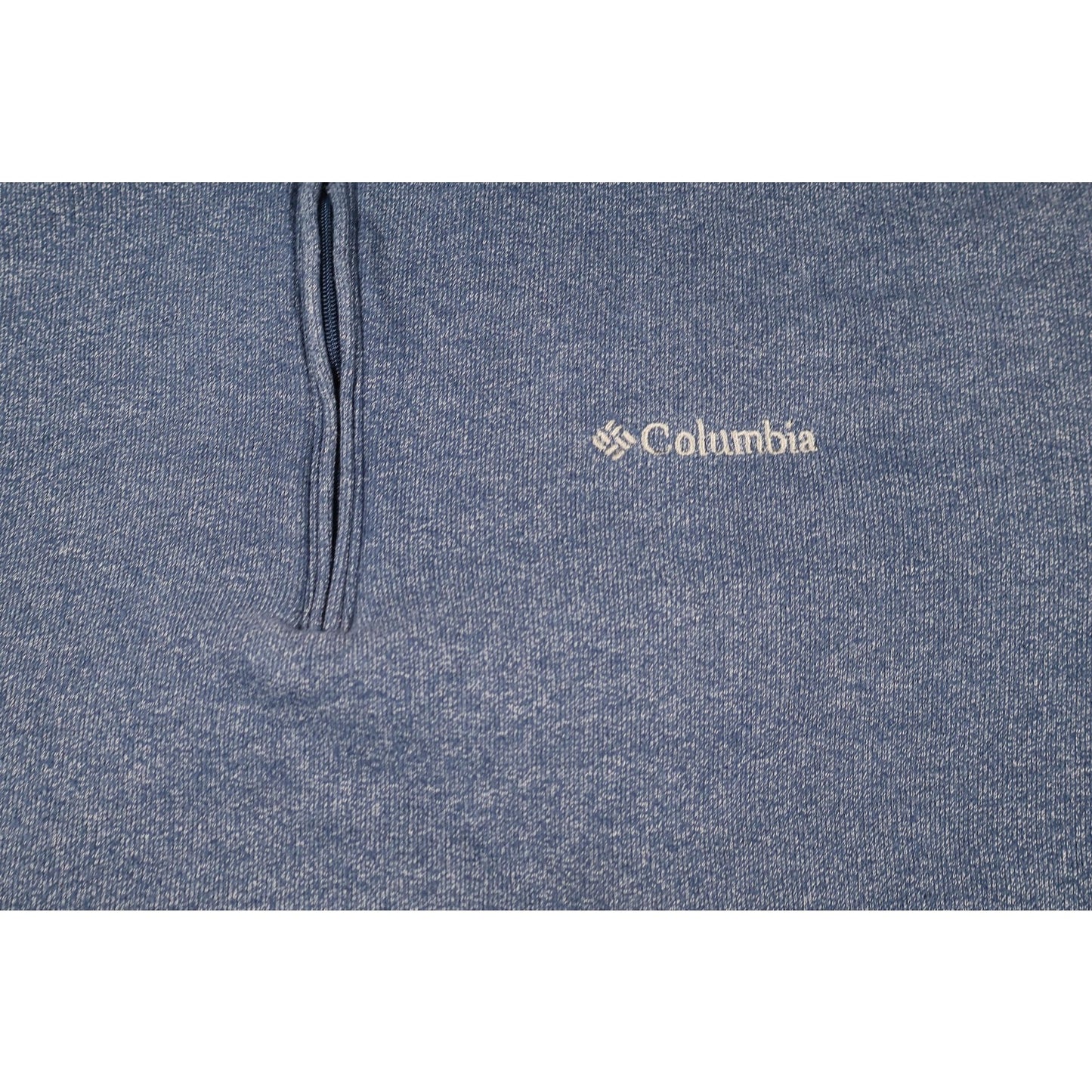 Columbia Pullover Mens 2XL Blue Fleece Half Zip Sweater Outdoors Hiking XXL