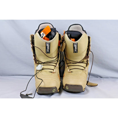 Burton Emerald Women's Snowboard Boots US 6 Tan Floral Lower Zone Lacing System