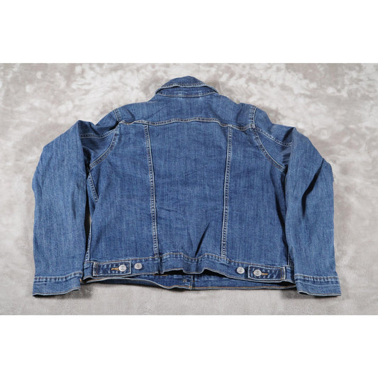 Vintage Levi Strauss Denim Jacket Youth XL Trucker Western Classic Jean Coat 90s