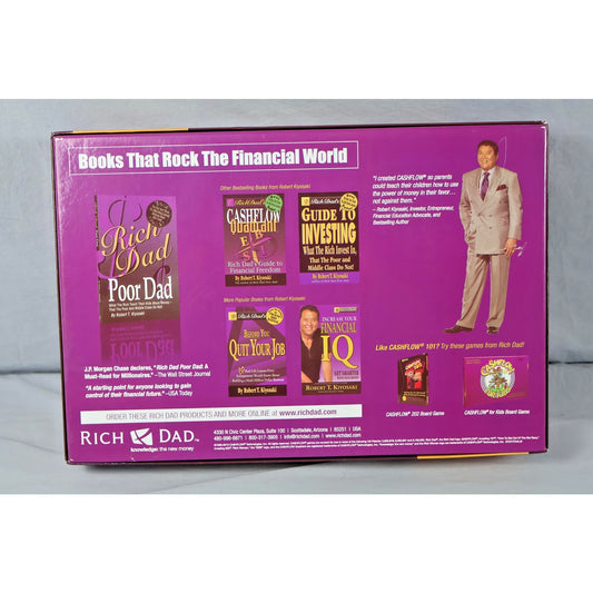 Cashflow 101 Board Game Rich Dad Robert Kiyosaki Complete Investing Strategy