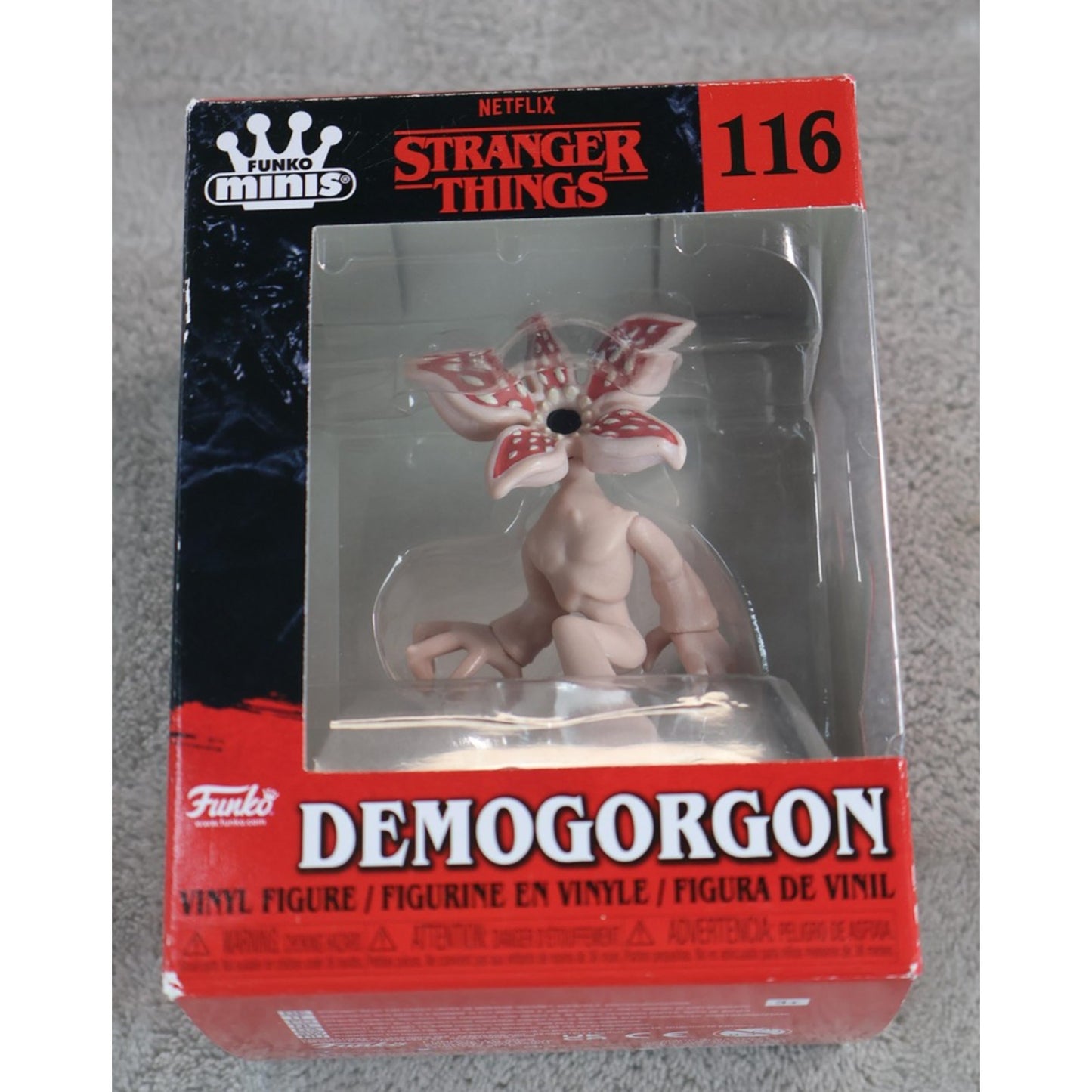 Funko Minis Stranger Things Vinyl Figure Set 115-123 Eleven Demogorgon Dustin