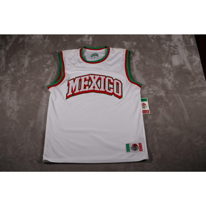 Mexico Basketball Jersey Mens Medium Liberty MEX Flag Shirt NBA Basketball