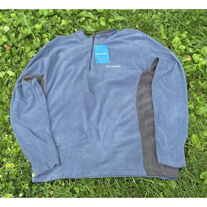 Columbia Women's Two-Toned Quarter Zip Pullover - Large