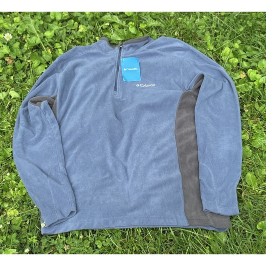 Columbia Women's Two-Toned Quarter Zip Pullover - Large