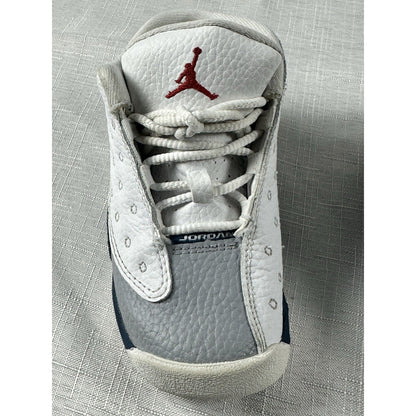Pre Owned Nike Boys Air Jordan 13 White Basketball Shoes DJ3003-164 Size 7C Y