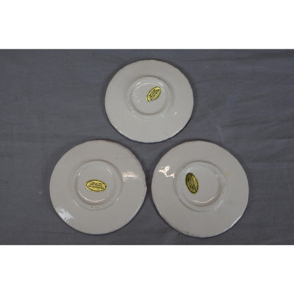 Vintage Fitz & Floyd Bunny Rabbit Tea Set Plates Cups Creamer Sugar Japan Easter
