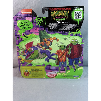 TMNT Mutants Unleashed High School Raphael Mikey Crabapult Lot of 3.
