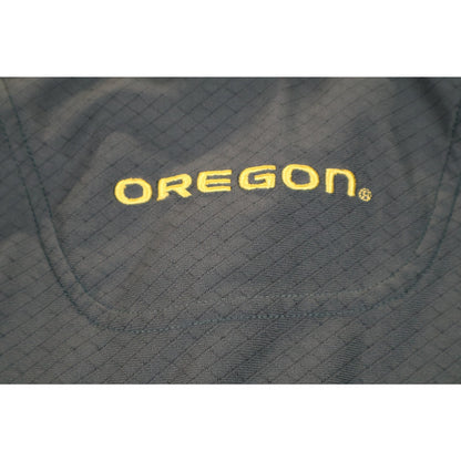 Oregon Ducks Polo Shirt Mens XL Green Nike Dri-FIT Golf Athletic Team NCAA